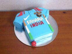 Blizzing Indian Jersy Themed Cake