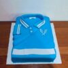 Blue T-shirt Shape Fondant Cake 1 blue t shirt shape fondant cake 1 From LallamTop Cake Shop