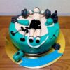 bodybuilding theme cake 1 From LallamTop Cake Shop