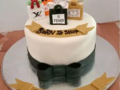 Born to Shop Designer Cake