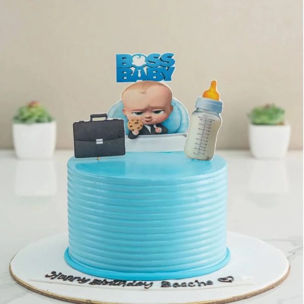 Boss Baby and Briefcase Cake 3 Boss Baby and Briefcase Cake from LallanTop Cake Shop