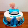 Boss Baby Birthday Fondant Cake 2 boss baby birthday fondant cake 2 From LallamTop Cake Shop