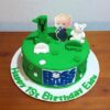 Boss Baby Green Fondant Cake 2 boss baby green fondant cake 2 From LallamTop Cake Shop