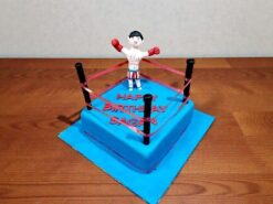 Boxing Ring Fondant Cake