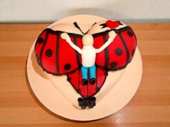 Boy On Boobs Naughty Fondant Cake