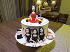 Bride to be and Bridesmaids Cake