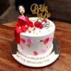 Bride To Be Semi Fondant Cake 1 bride to be semi fondant cake 2 6ab1b082b9439 From LallamTop Cake Shop