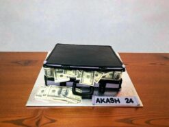 Business Briefcase Birthday Cake