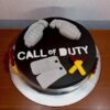 call of duty theme fondant cake 1 From LallamTop Cake Shop