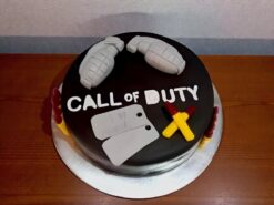 Call of Duty Theme Fondant Cake