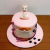 Cat Theme Fondant Cake 1 cat theme fondant cake 1 From LallamTop Cake Shop
