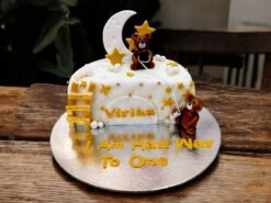 Celestial Half-Year Celebration Cake