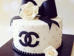 Chanel Theme Fondant Cake