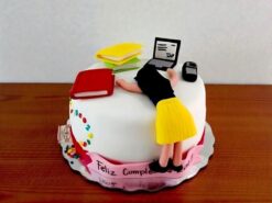 Chartered Accountant Girl Cake