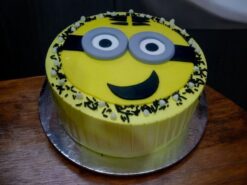 Cheerful Minion Cake