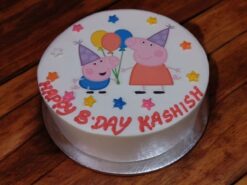 Cheerful Peppa Pig Party Cake