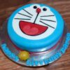 Cheering Doraemon Fondant Cake 1 cheering doraemon fondant cake 1 From LallamTop Cake Shop