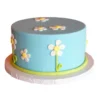 Daisy Theme Fondant Cake 1 christmas gift theme fondant cake 10 6ab1abff6a6a7 From LallamTop Cake Shop