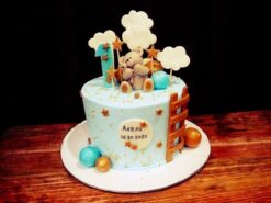 Cloud Bear Celebration Cake