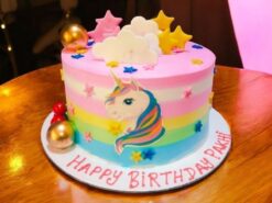 Cloud Fantasy Unicorn Cake