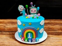 CocoJoy Delights Fondant Cake