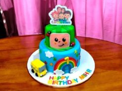 cocomelon-2-tier-birthday-cake