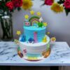 CocoMelon and Baby Shark Theme Cake 1 cocomelon and baby shark theme cake 2 From LallamTop Cake Shop
