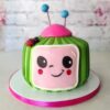 Cocomelon Face Cake 1 cocomelon face cake 1 From LallamTop Cake Shop