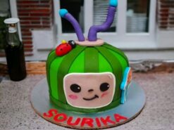 Cocomelon Mania Fondant Cake from LallanTop Cake Shop - Delivery in East Delhi, South-East Delhi, Ghaziabad and Noida