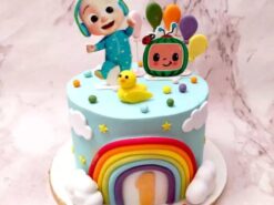 Cocomelon Rainbow Cake