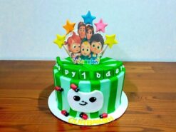 Colorful CocoMelon Fiesta Cake