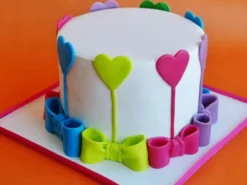 Colors Of Love Fondant Cake