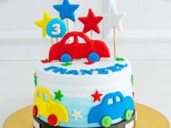 Creamy Car Celebration Cake from LallanTop Cake Shop - Delivery in East Delhi, South-East Delhi, Ghaziabad and Noida