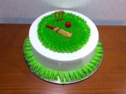 Cricket Ground Cream Cake