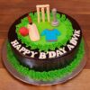 Cricket Star Celebration Birthday Cake 1 cricket star celebration birthday cake 1 From LallamTop Cake Shop