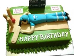 Cricket Themed Cake