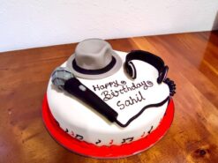 Customized Music Lover Fondant Cake