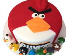 Cute Angry Bird Cake