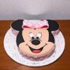 Cute Minnie Mouse Face Fondant Cake 1 cute minnie mouse face fondant cake 2 From LallamTop Cake Shop