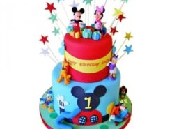 Dazzling Disney Fondant Cake