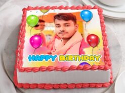 Delicious Birthday Memories Photo Cake