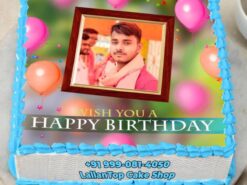 Delightful Snapshots Birthday Photo Cake