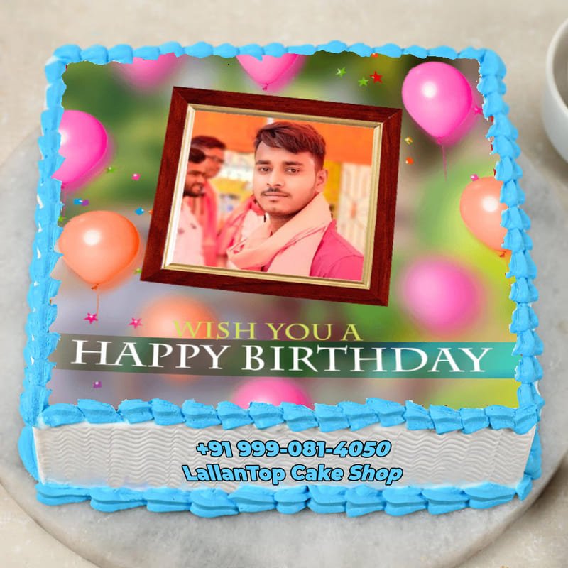 Delightful Snapshots Birthday Photo Cake 3 Delightful Snapshots Birthday Photo Cake