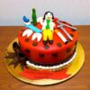 dentist theme fondant cake 1 From LallamTop Cake Shop