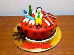 Dentist Theme Fondant Cake