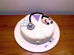 Doctor's Delight Fondant Cake