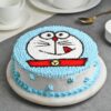 Doraemon Face Cream Cake 1 Doraemon Face Cream Cake from LallanTop Cake Shop