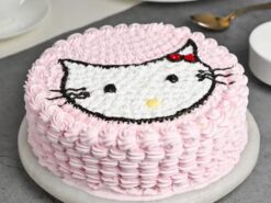 Hello Kitty Cream Cake from LallanTop Cake Shop