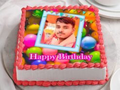 Edible Image Delight Birthday Photo Cake