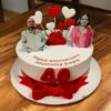 elegant anniversary cake 1 From LallamTop Cake Shop